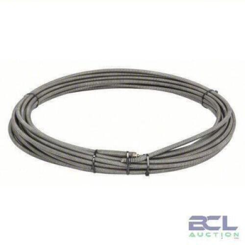 DESCRIPTION: (1) DRAIN CLEANING CABLE BRAND/MODEL: RIDGID #6NZ27 SIZE: 3/8 IN DIA 75 FT LONG RETAIL$: $257.44 EA QTY: 1