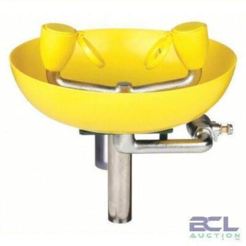 DESCRIPTION: (1) PLUMBED EYEWASH STATION BRAND/MODEL: SPEAKMAN #3RVK2 INFORMATION: YELLOW RETAIL$: $515.41 EA QTY: 1