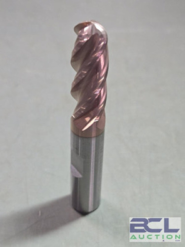 DESCRIPTION: (2) SOLID CARBIDE BALL END MILL BRAND/MODEL: ISCAR 3401269 SIZE: 3/8" DIA 2.5" LOC RETAIL$: $238.00 QTY: 2