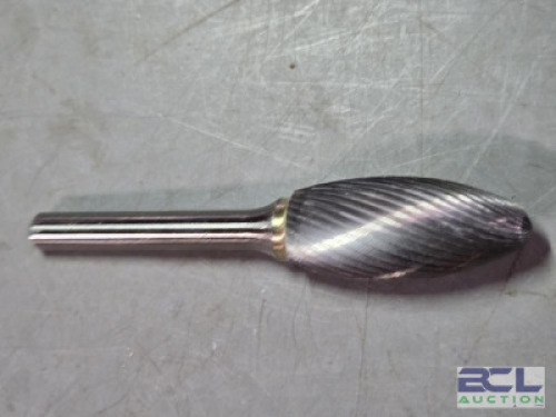 DESCRIPTION: (4) CARBIDE FLAME BURR BRAND/MODEL: WESTWARD 19D736 SIZE: 1-7/16" HEAD RETAIL$: $299.40 QTY: 4