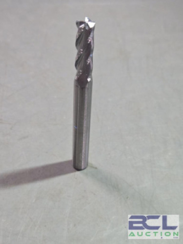 DESCRIPTION: (4) CARBIDE SQ ENDM ILL BRAND/MODEL: GARR 13140 SIZE: 15/64" DIA 1/4" SD RETAIL$: $101.04 QTY: 4