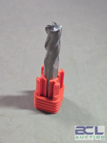 DESCRIPTION: (2) SOLID CARBIDE SQ END MILL BRAND/MODEL: FULLERTON 32017CR SIZE: 3/8" DIA 1" LOC .025 CR RETAIL$: $51.20 QTY: 2
