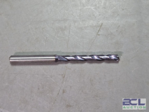 DESCRIPTION: (4) SOLID CARBIDE JOBBER LENGTH DRILL BITS BRAND/MODEL: EMUGE TA213344.0476 SIZE: 4.76mm DIA RETAIL$: $461.92 QTY: 4