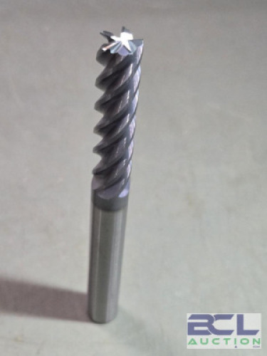 DESCRIPTION: (2) SOLID CARBIDE CORNER RADIUS END MILL BRAND/MODEL: MA FORD 37020 SIZE: 3/8" DIA 1-5/8" LOC RETAIL$: $200.60 QTY: 2