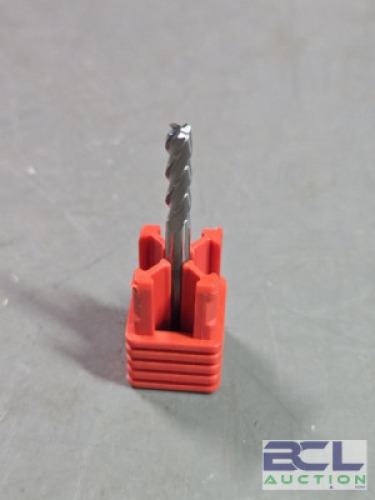 DESCRIPTION: (10) SOLID CARBIDE SQ END MILL BRAND/MODEL: FULLERTON 32008 SIZE: 1/8" DIA RETAIL$: $67.74 QTY: 10