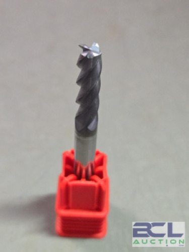 DESCRIPTION: (6) SOLID CARBIDE CORNER RADIUS END MILLS BRAND/MODEL: ACCUPRO 42503748 SIZE: 3/16" DIA 5/8" LOC RETAIL$: $128.10 QTY: 6