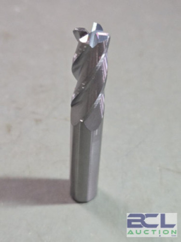 DESCRIPTION: (5) SOLID CARBIDE SQ END MILL BRAND/MODEL: FULLERTON 32017CR SIZE: 3/8" DIA 1" LOC .025 CR RETAIL$: $51.20 QTY: 5