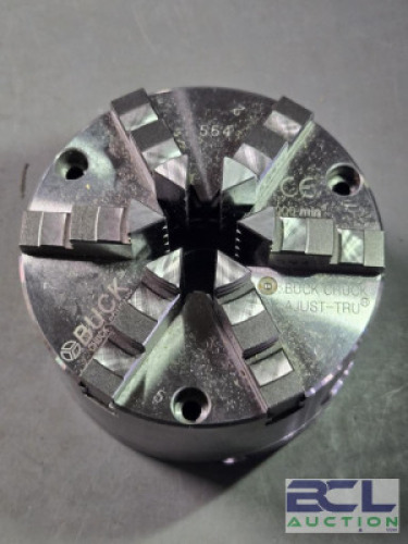 DESCRIPTION: (1) MANUAL LATHE CHUCK BRAND/MODEL: BUCK CHUCK B8046S SIZE: 4" DIA 6 JAW RETAIL$: $2,035.35 QTY: 1