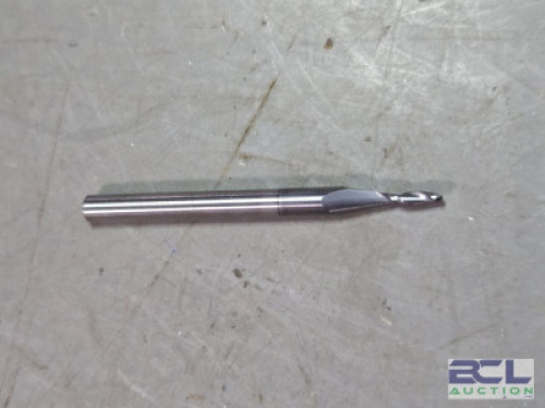 DESCRIPTION: (10) CARBIDE STUB BSLL END MILL BRAND/MODEL: SHARPCARB 84-2063 SIZE: 1/16" DIA RETAIL$: $391.00 QTY: 10