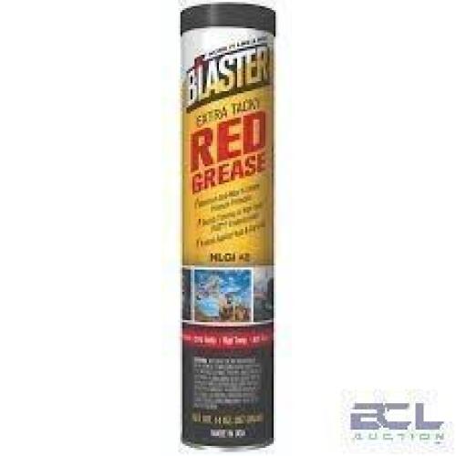 DESCRIPTION: (6) EXTRA TACKY RED GREASE BRAND/MODEL: BLASTER SIZE: 14 OZ RETAIL$: $6.00 EA QTY: 6