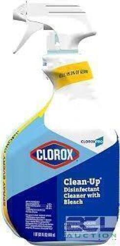 DESCRIPTION: (6) CLEAN-UP DISINFECTANT CLEANER BRAND/MODEL: CLOROX SIZE: 1 QT RETAIL$: $10.00 EA QTY: 6