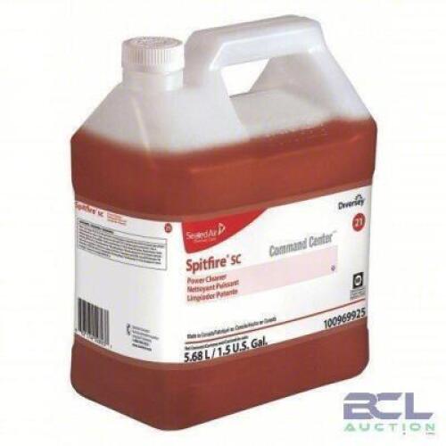 DESCRIPTION: (1) SOLVENT BASED POWER CLEANER BRAND/MODEL: DIVERSEY SPITFIRE SC SIZE: 1.5 GALLON RETAIL$: $130.00 EA QTY: 1