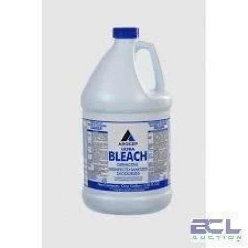 DESCRIPTION: (2) GERMICIDAL ULTRA BLEACH BRAND/MODEL: AROCEP #AR110001 SIZE: 1 GALLON RETAIL$: $15.60 EA QTY: 2