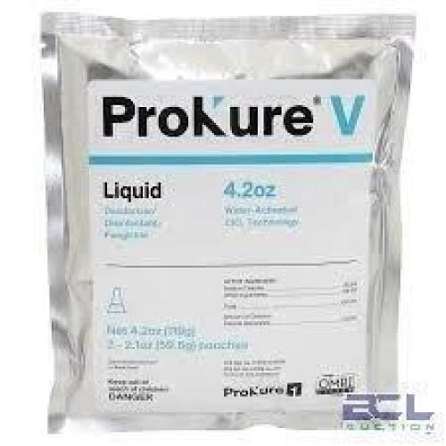 DESCRIPTION: (1) CASE OF (12) DEODORIZER DISINFECTANT FUNGICIDE BRAND/MODEL: PROKURE V #205-V420R12 SIZE: 4.2 OZ RETAIL$: $735.00 EA QTY: 1