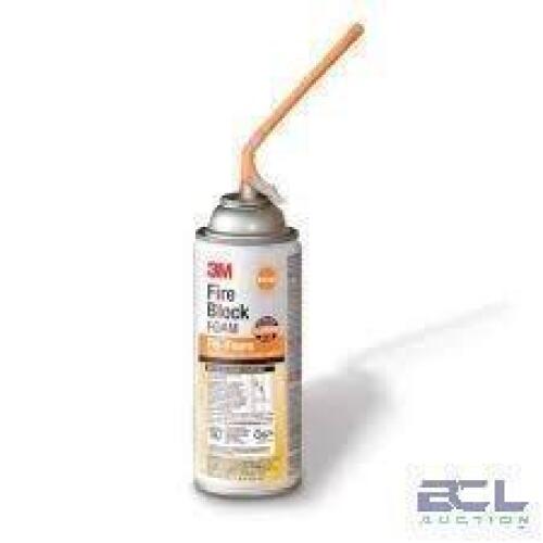 DESCRIPTION: (5) FIRE BLOCK SEALANT BRAND/MODEL: 3M #18M458 SIZE: 12 FL OZ RETAIL$: $23.16 EA QTY: 5