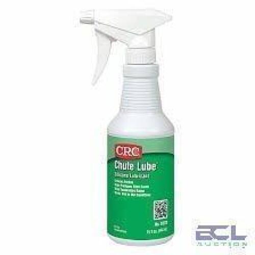 DESCRIPTION: (6) SILICONE LUBRICANT BRAND/MODEL: CRC CHUTE LUBE #4YPJ2 SIZE: 11 OZ RETAIL$: $21.51 EA QTY: 6