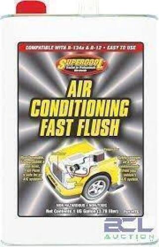 DESCRIPTION: (2) AIR CONDITIONING FAST FLUSH BRAND/MODEL: SUPERCOOL SIZE: 1 GALLON QTY: 2