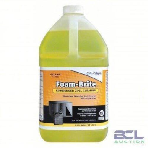 DESCRIPTION: (2) CONDENSER COIL CLEANER BRAND/MODEL: NU-CALGON #410X95 SIZE: 1 GALLON RETAIL$: $42.36 EA QTY: 2