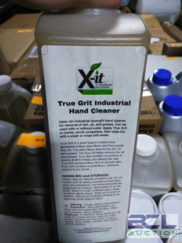 DESCRIPTION: (4) DEEP CLEANING HAND CLEANER WITH VOLCANIC PUMICE BRAND/MODEL: PRO CHEM TRUE GRIT SIZE: 16 FL OZ RETAIL$: $18.78 EA QTY: 4