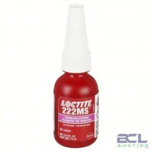 DESCRIPTION: (10) LOW STRENGTH THREADLOCKER BRAND/MODEL: LOCTITE #5E212 SIZE: 0.34 FL OZ RETAIL$: $22.86 EA QTY: 10