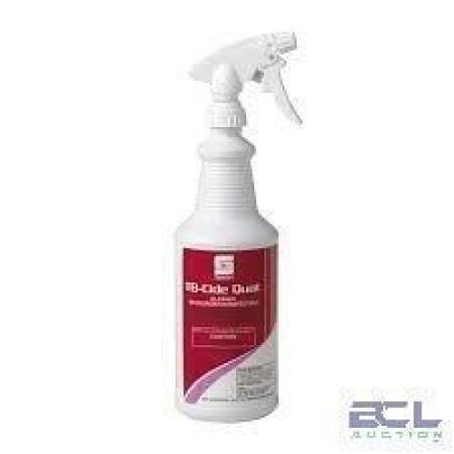 DESCRIPTION: (1) CASE OF (12) CLEANER DEODORIZER BRAND/MODEL: TB CIDE QUAT RETAIL$: $76.29 EA QTY: 1