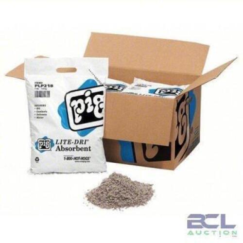 DESCRIPTION: (2) BAGS OF LOOSE ABSORBENT BRAND/MODEL: PIG #30RC95 SIZE: 5 LB RETAIL$: $16.50 EA QTY: 2