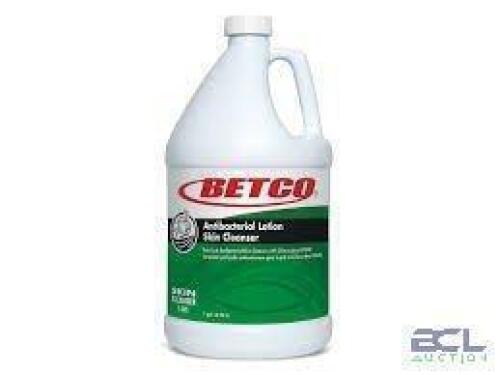 DESCRIPTION: (4) ANTIBACTERIAL LOTION SKIN CLEANSER BRAND/MODEL: BETCO SIZE: 1 GALLON RETAIL$: $26.21 EA QTY: 4