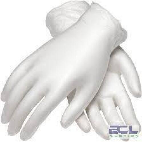 DESCRIPTION: (4) BOXES OF (100) POWDER FREE DISPOSABLE VINYL GLOVES BRAND/MODEL: AMBI-DEX #64-V3000PF SIZE: LARGE RETAIL$: $34.00 EA QTY: 4