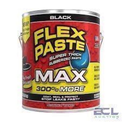 DESCRIPTION: (1) SUPER THICK RUBBERIZED PASTE BRAND/MODEL: FLEX PASTE INFORMATION: BLACK RETAIL$: $151.35 EA QTY: 1