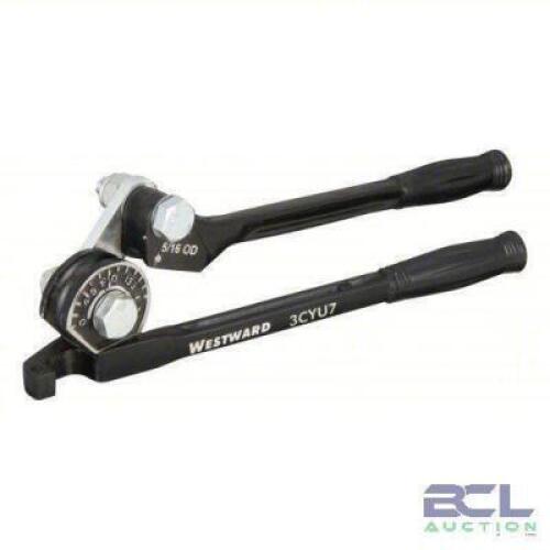 DESCRIPTION: (2) TUBE BENDER BRAND/MODEL: WESTWARD #3CYU7 INFORMATION: ALUMINUM / COPPER SIZE: 0-180 DEGREES, 11/16" RETAIL$: $16.01 EA QTY: 2