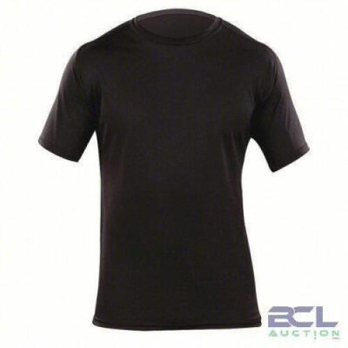 DESCRIPTION: (6) TACTICAL LOOSE FIT CREW SHIRT BRAND/MODEL: 5.11 TACTICAL #21V316 INFORMATION: BLACK, T-SHIRT, POLYESTER, CREW NECK COLLAR, PULL-OVER