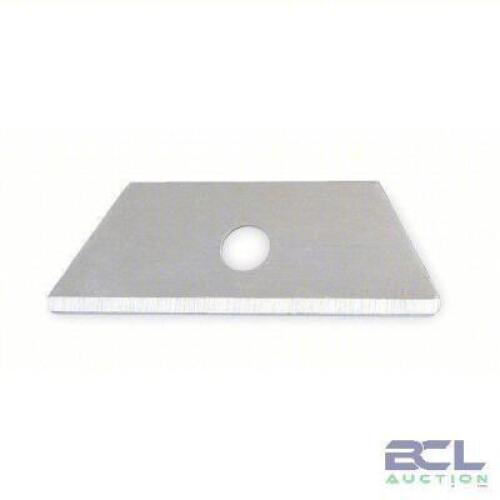 DESCRIPTION: (10) PACKS OF (50) ROUND TIP BLADES BRAND/MODEL: WESTWARD #2ZRN7 SIZE: 2IN LG 11/16 WD RETAIL$: $8.92 EA QTY: 10