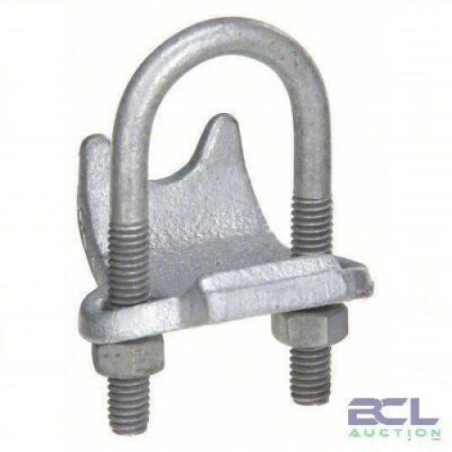 DESCRIPTION: (1) CASE OF (50) RIGHT ANGLE BEAM CLAMP BRAND/MODEL: 3KG70G SIZE: Malleable Iron, 1 1/2 in Trade Size RETAIL$: $189.52 EA QTY: 1