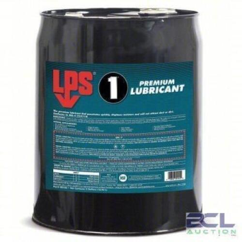 DESCRIPTION: (1) GENERAL PURPOSE LUBRICANT BRAND/MODEL: LPS #20Y598 SIZE: 5 GALLON RETAIL$: $274.03 QTY: 1