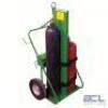 DESCRIPTION: (1) WELDING CYLINDER CART BRAND/MODEL: SAFTCART/5WXF3 INFORMATION: 2 CYLINDER CAPACITY, 780LB LOAD CAPACITY RETAIL$: $1,157.37 SIZE: 12 1