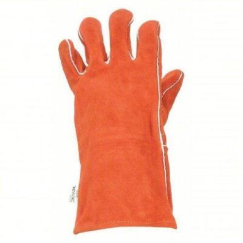DESCRIPTION: (12) PAIRS OF WELDING GLOVES BRAND/MODEL: CONDOR #4NHD3 INFORMATION: RED, COWHIDE, STRAIGHT THUMB SIZE: MEDIUM RETAIL$: $6.96 EA QTY: 12