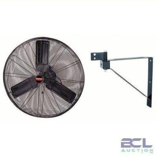 DESCRIPTION: (1) COMMERCIAL AIR CIRCULATOR WITH WALL BRACKET BRAND/MODEL: DAYTON #1RWB4 INFORMATION: BLACK SIZE: 30" BLADE RETAIL$: $339.77 EA QTY: 1