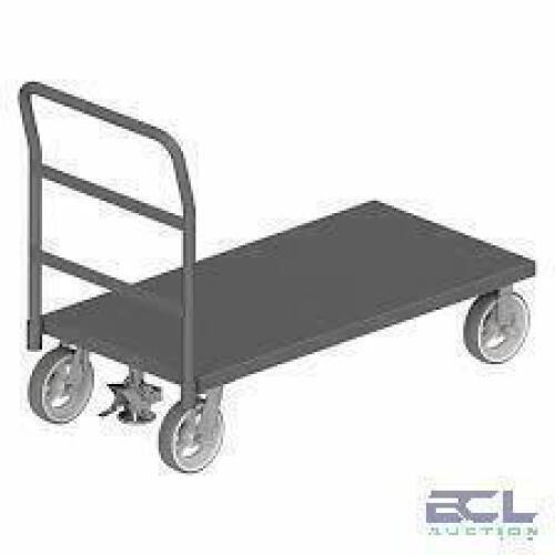 DESCRIPTION: (1) GENERAL PURPOSE PLATFORM TRUCK BRAND/MODEL: PRODUCT NUMBER #49DM89 INFORMATION: STEEL, GRAY, STEEL DECK, 2400 LB LOAD CAPACITY SIZE: