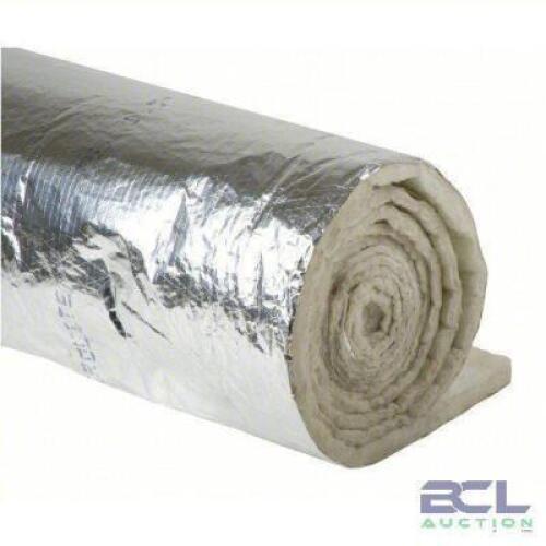 DESCRIPTION: (1) DUCT WRAP BRAND/MODEL: JOHNS MANVILLE #6ZKK3 INFORMATION: FOIL SCRIM KRAFT, FIBERGLASS, 4.2 R-VALUE SIZE: 48" W X 25' L RETAIL$: $74.
