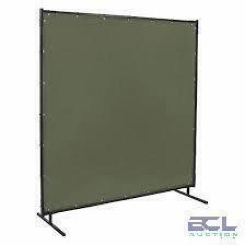 DESCRIPTION: (1) WELDING SCREEN BRAND/MODEL: STEINER #3T969 INFORMATION: OLIVE DRAB CANVAS SIZE: 6' X 6' RETAIL$: $246.44 EA QTY: 1