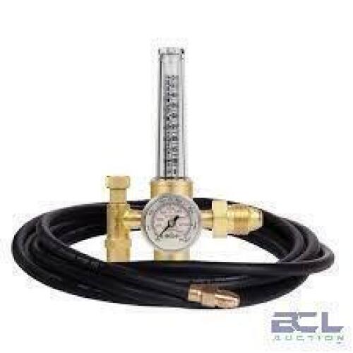 DESCRIPTION: (1) REGULATOR FLOWMETER BRAND/MODEL: VICTOR #HRF1425-580-CS SIZE: 10' RETAIL$: $394.65 EA QTY: 1