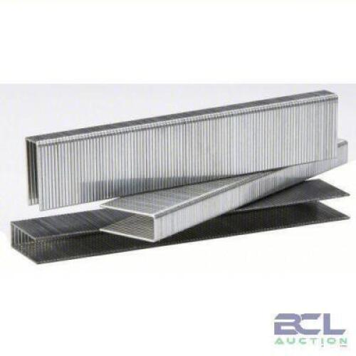 DESCRIPTION: (1) CASE OF (10000) STAPLES BRAND/MODEL: PASLODE #60RA64 INFORMATION: 16 GA,1/2" W: STD FLAT STAPLE, 1/2 IN CROWN WD, 1 1/2 IN LEG LG RET