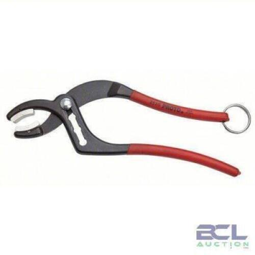 DESCRIPTION: (2) TONGUE AND GROOVE PLIER BRAND/MODEL: PROTO #24AL11 INFORMATION: RED, CURVED, GROOVE JOINT RETAIL$: $90.20 EA QTY: 2