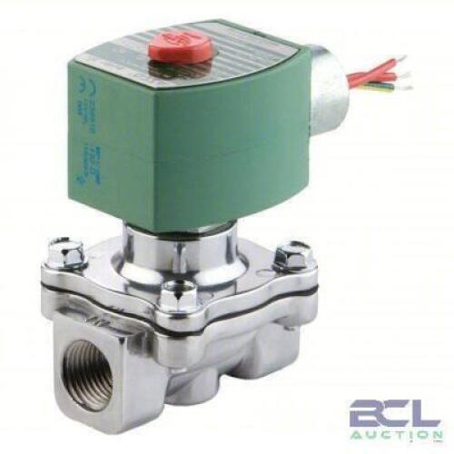 DESCRIPTION: (1) SOLENOID VALVE BRAND/MODEL: REDHAT #5LU10 INFORMATION: 2-WAY, NORMALLY CLOSED, 1/2 IN PIPE SIZE, 24V DC, EXPLOSION PROOF/WATERTIGHT R