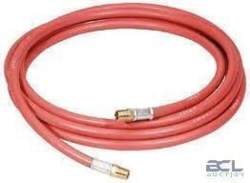 DESCRIPTION: (2) RUBBER ORTAC AIR HOSE BRAND/MODEL: CONTINENTAL #02474633 INFORMATION: RED, RUBBER, AIR HOSE SIZE: 50' X 1/2" RETAIL$: $308.58 EA QTY:
