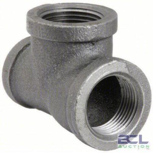 DESCRIPTION: (1) BOX OF (10) REDUCING TEE BRAND/MODEL: PRODUCT NUMBER #5P494 INFORMATION: MALLEABLE IRON SIZE: 1" X 3/4" X 1" RETAIL$: $6.34 PER TEE Q