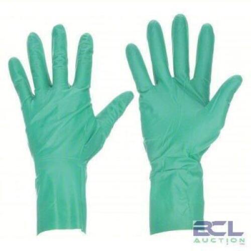 DESCRIPTION: (10) BOXES OF (100) DISPOSABLE GLOVES BRAND/MODEL: MICROFLEX #3RRG8 INFORMATION: GREEN, POWDER FREE, NEOPRENE, FOOD GRADE RETAIL$: $31.73