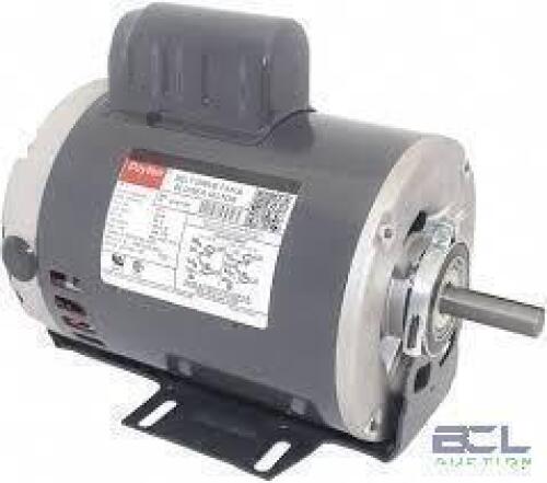DESCRIPTION: (1) MOTOR BRAND/MODEL: DAYTON #46K905 INFORMATION: FOR USE WITH 5NXZ4/5NXZ6/5NYC1 RETAIL$: $700.37 EA QTY: 1