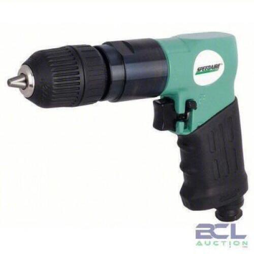 DESCRIPTION: (2) AIR DRILL BRAND/MODEL: SPEEDAIRE #21AA72 INFORMATION: GEN DUTY, 1,800 RPM FREE SPEED, 0.5 HP, KEYLESS, REVERSIBLE SIZE: 3/8" CHUCK SI