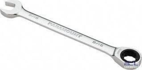DESCRIPTION: (4) RATCHETING COMBINATION WRENCH BRAND/MODEL: PARAMOUNT #64397581 INFORMATION: CHROME SIZE: 5/16 RETAIL$: $30.00 EA QTY: 4